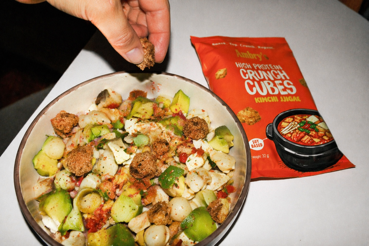 high protein pasta salad