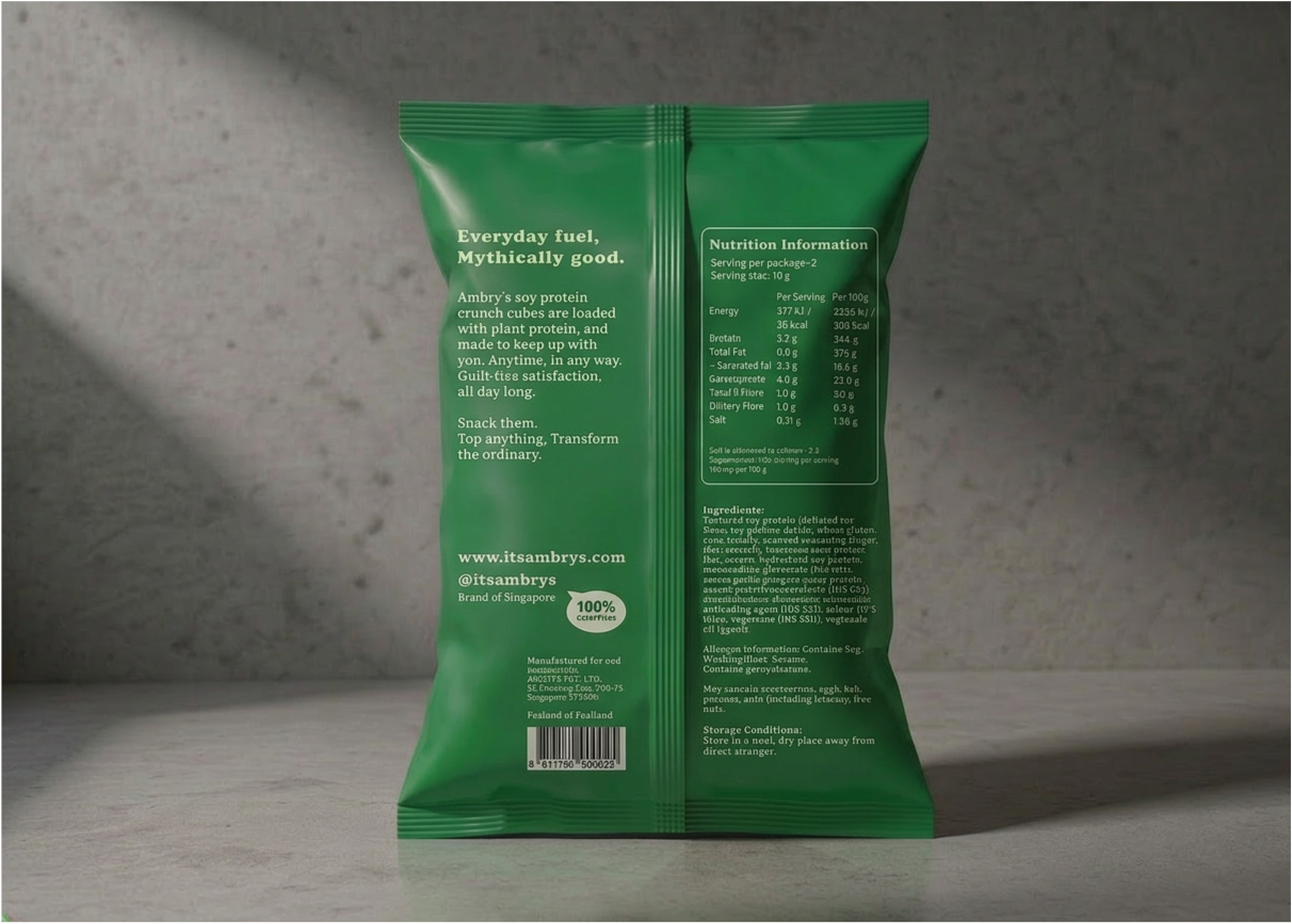 Seaweed Crunch Cubes